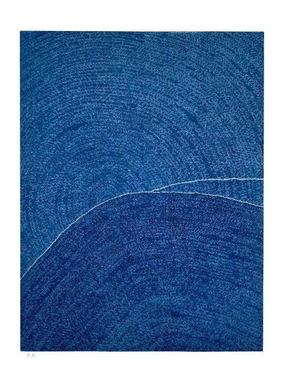 김환기 - 하늘과 땅 24-Ⅸ-73 #320