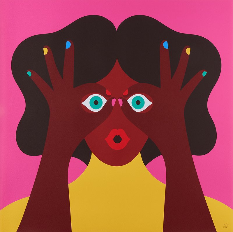 올림피아 자그놀리 - Illustration for a Mural