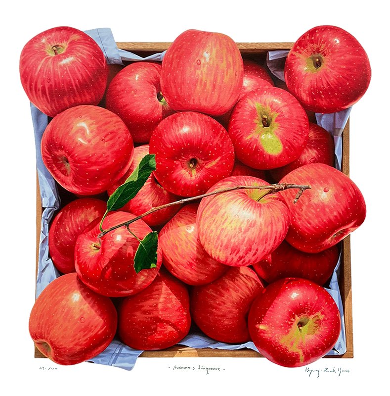윤병락 - 사과-가을향기