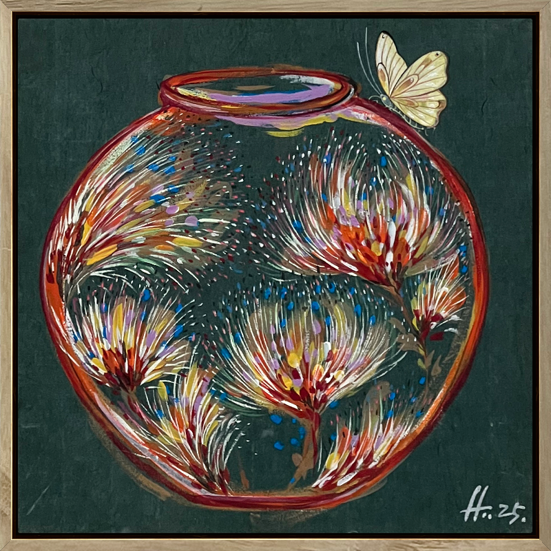 김경희 - 달항아리 여름 (상사화)