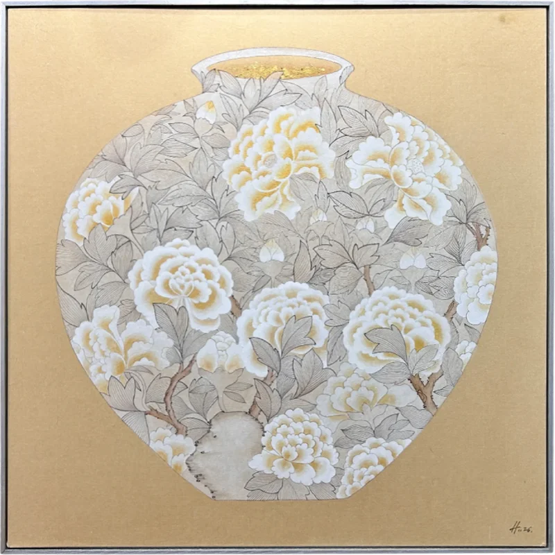 김경희 - 달항아리 영원 映園 비추고 머무는 정원