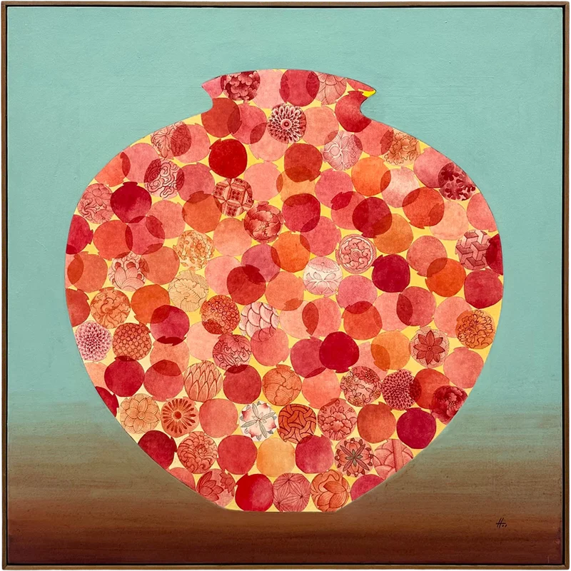 김경희 - 달항아리 태양의 에너지 火