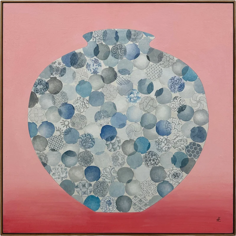 김경희 - 달항아리 맑고 따뜻한 공기 風