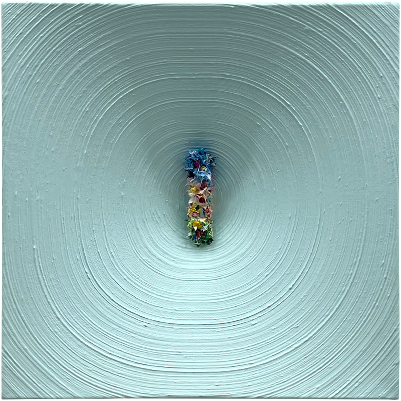 김세중 - 공간의 재구성 (틈에서 스며나오는 하늘빛)