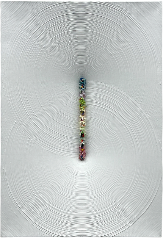 김세중 - 공간의 재구성 (틈에서 스며나오는 하얀빛)