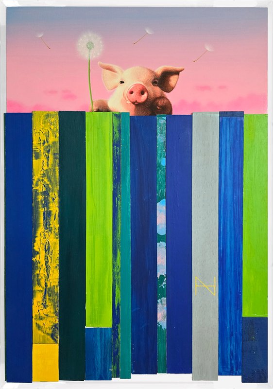 송형노 - Olivia over the Wood Fence