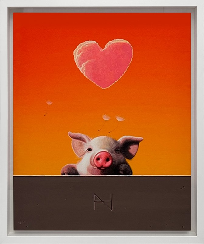 송형노 - Olivia over the Wall (Pink Heart Cloud)