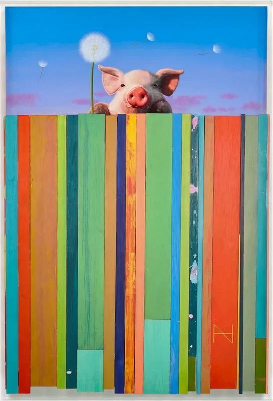 송형노 - Olivia over the Wood Fence