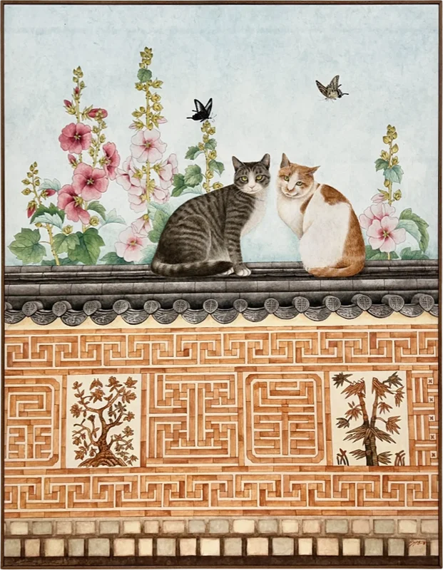 손유영 - 돌담 위의 어느날