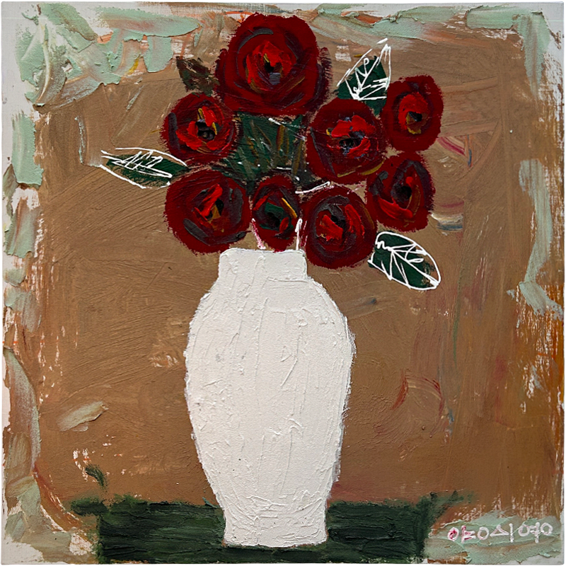 양시영 - 붉은 장미-고요