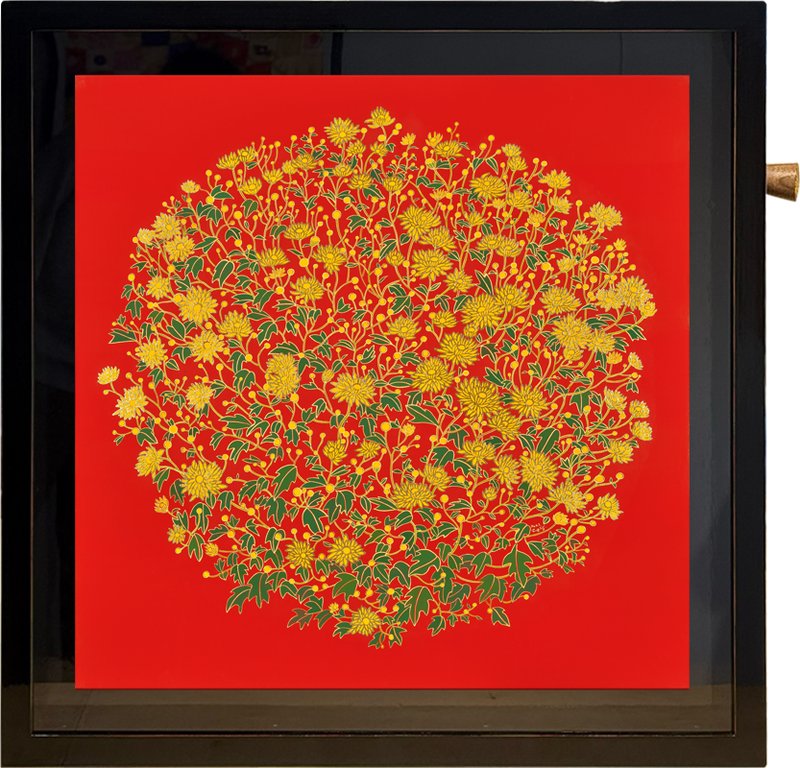 정보연 - 국화 (붉) 