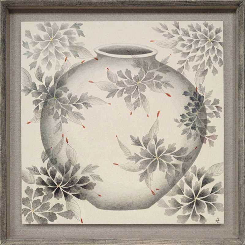 김경희 - 달항아리 심원深園 V 2022 