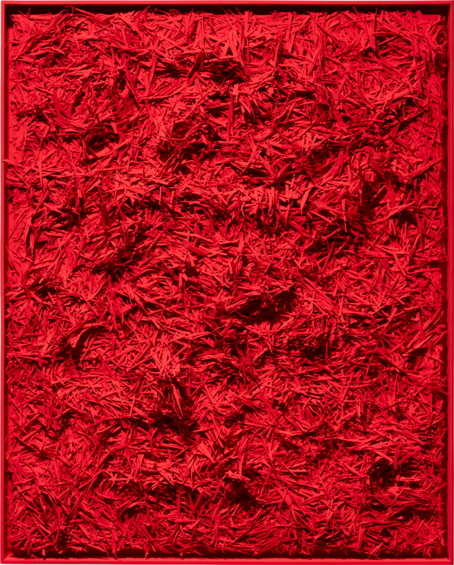 김세중 - 공간의 재구성 (레드빛 조각들 1)