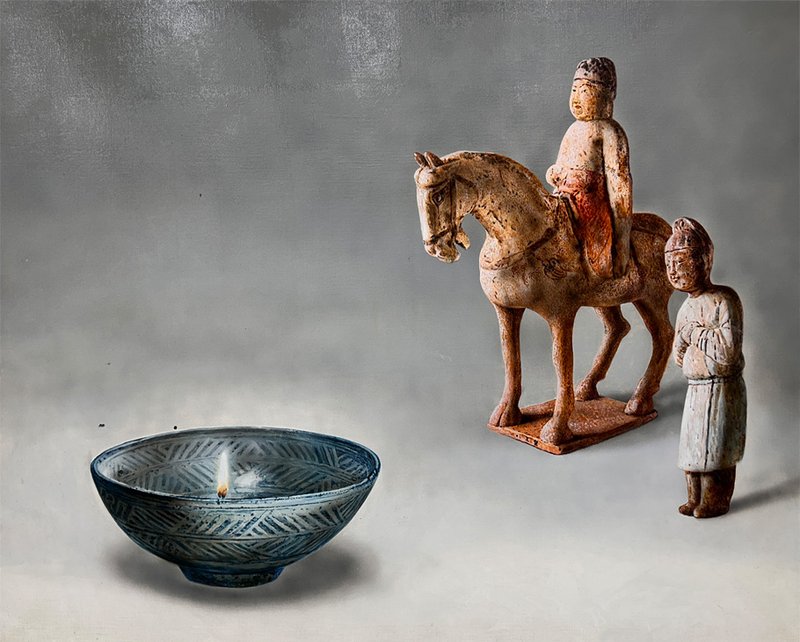 이호철 - 기마상