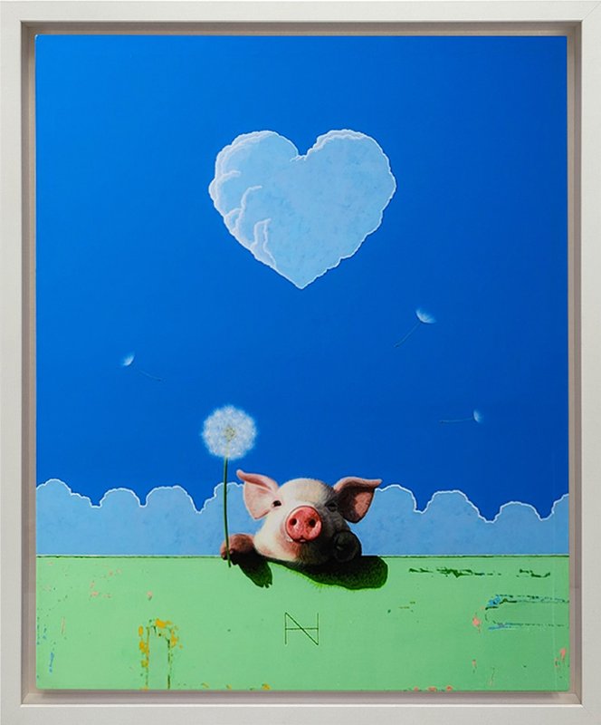 송형노 - Olivia over the Wall (Heart Cloud, Mint Wall)