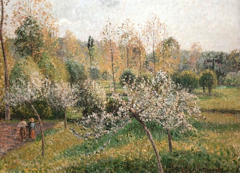 카미유 피사로 - Pommiers en Fleurs (꽃 사과 나무)