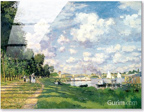 클로드 모네 - The Marina at Argenteuil, 1872