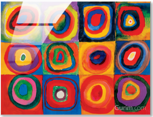 바실리 칸딘스키 - Color Study Of Squares