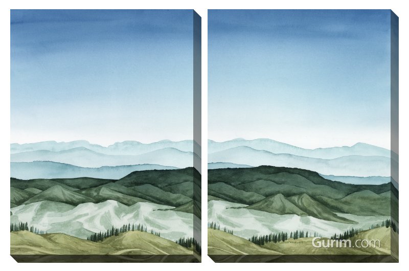 그레이스 포프 - Crystal Landscape 풍경화 세트