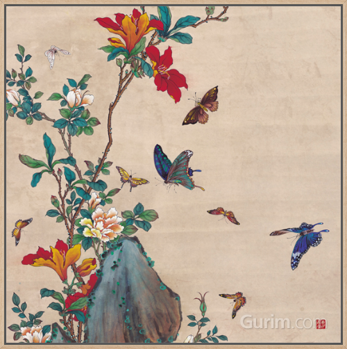 민화가인 - 화접도 S1