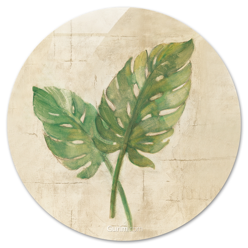 알베나 흐리스토바 - Monstera Leaves Neutral