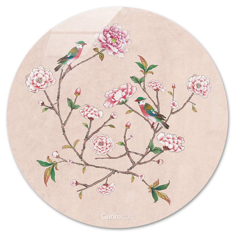 이숙자 - WHHACHHO-화조도 분홍