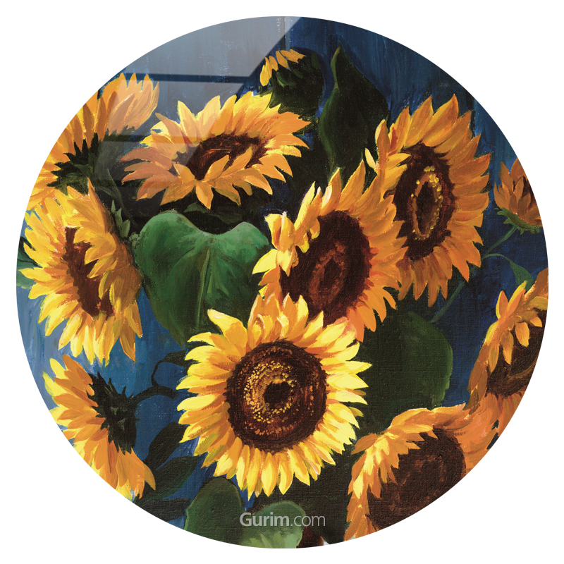 발크 카린 - Aged Wood Aad Sunflowers