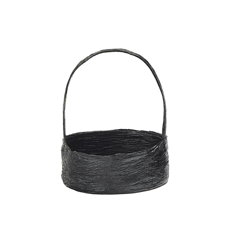 전보경 - 닥줄기 옻칠 바구니 S