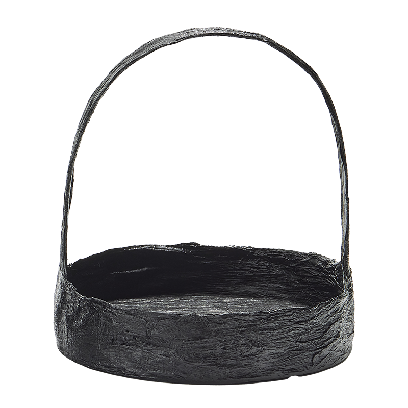 전보경 - 닥줄기 옻칠 바구니 L