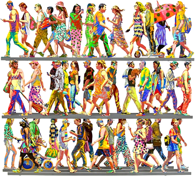 데이비드 걸스타인 - 5th Avenue P (3 Layer)