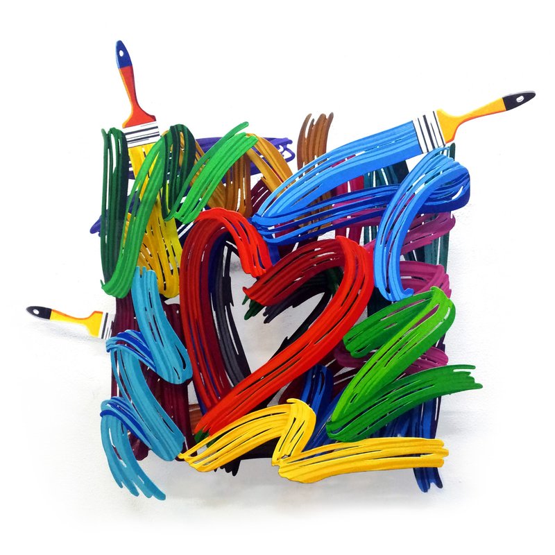 데이비드 걸스타인 - Graffiti Heart 3 Layer (L)
