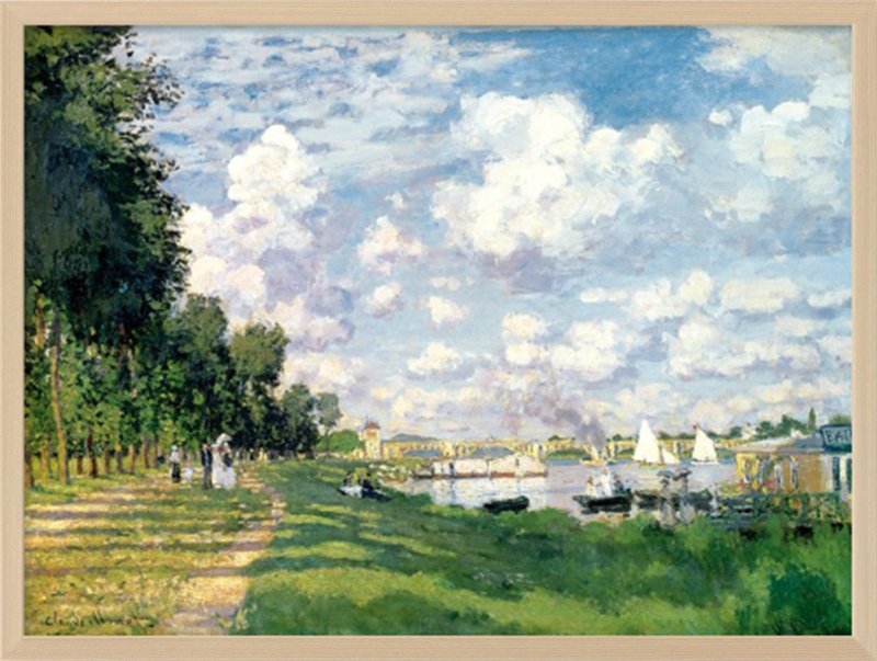 클로드 모네 - The Marina at Argenteuil, 1872