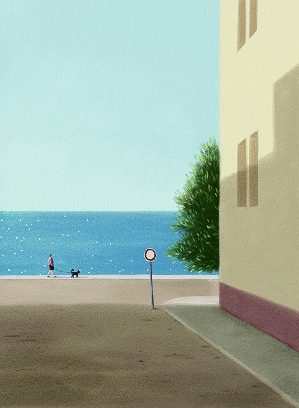 프롬메이 박지영 작가 - Beach Walk