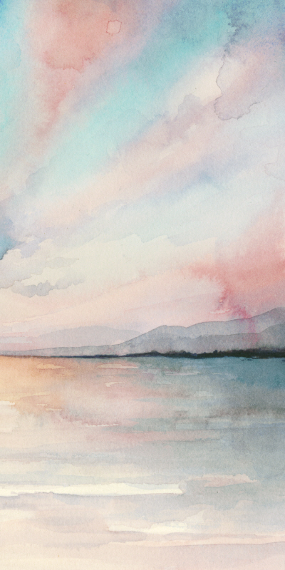 그레이스 포프 - Sea Sunset Triptych III