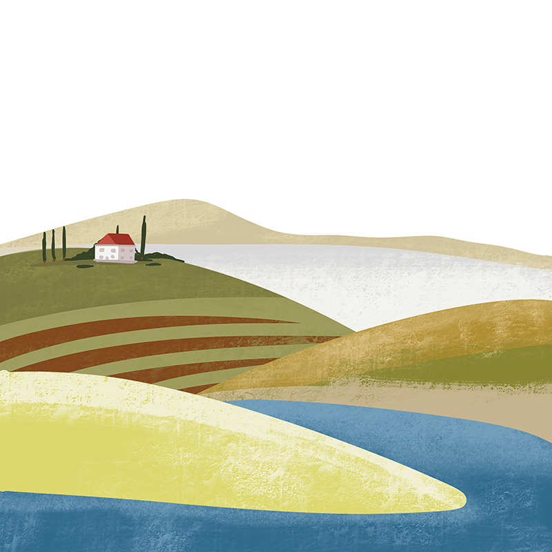 아크틱 프레임 - Illustrated Mediterranean Ⅰ