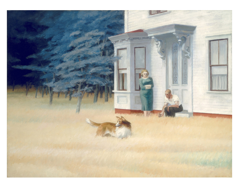 에드워드 호퍼 - Cape Cod Evening