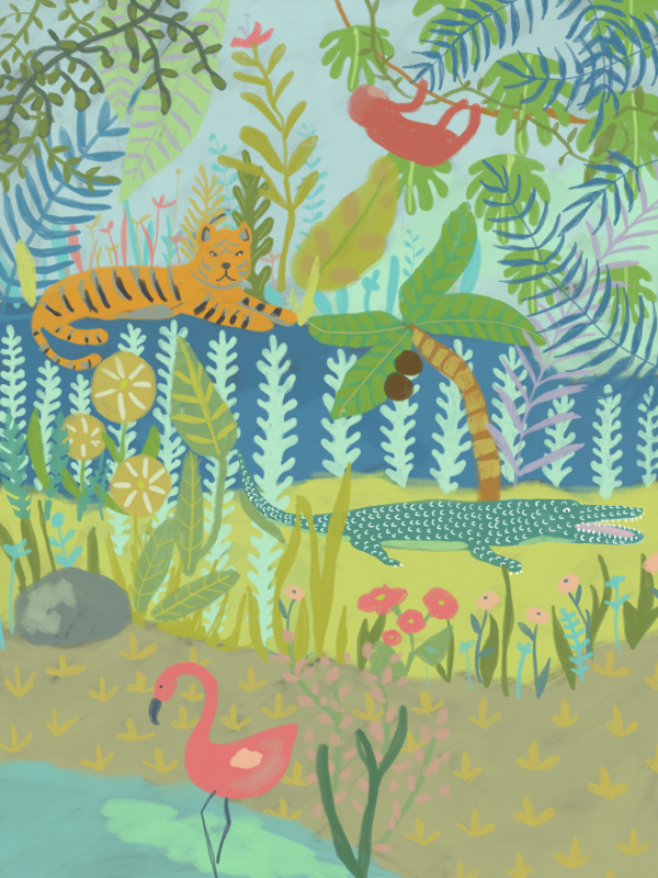 샤릭리아 제리스 - Jungle Dreaming II