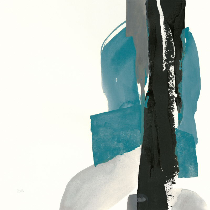 크리스 파쉬케 - Black and Teal I