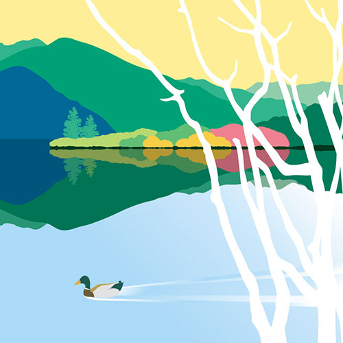 한명일 - 대청호의 봄