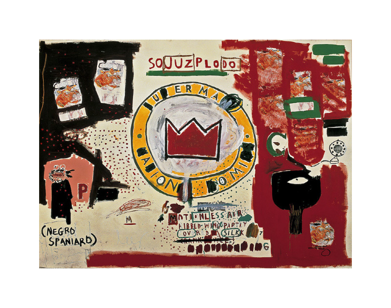 장 미쉘 바스키아 - Untitled (Crown) 1988