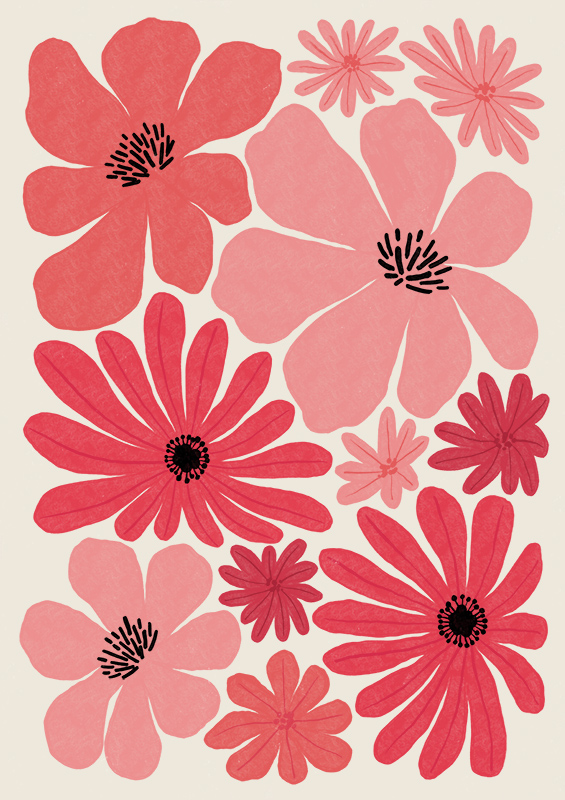 최지윤 - Pink Flowers