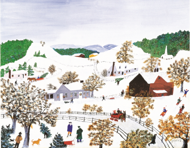 그랜마 모지스 - Christmas