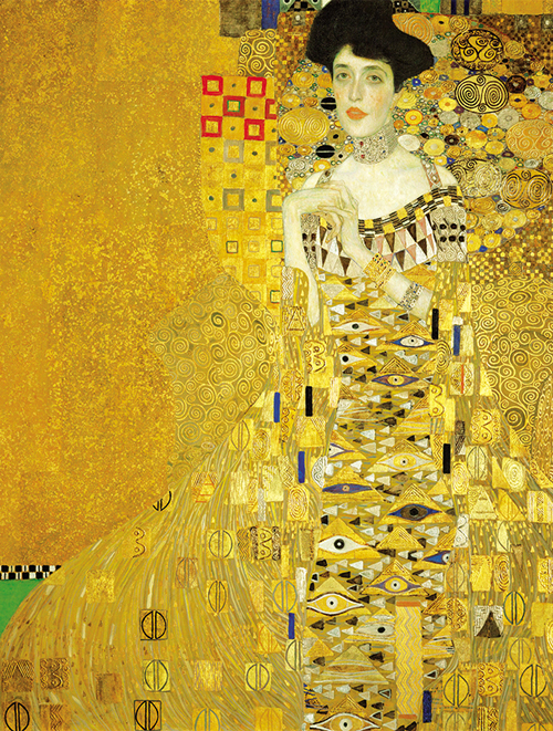 구스타프 클림트 - Portrait of Adele Bloch-Bauer I (아델르 블로흐-바우어의초상)