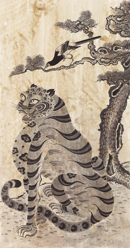 민화가인 - 호도병풍 5