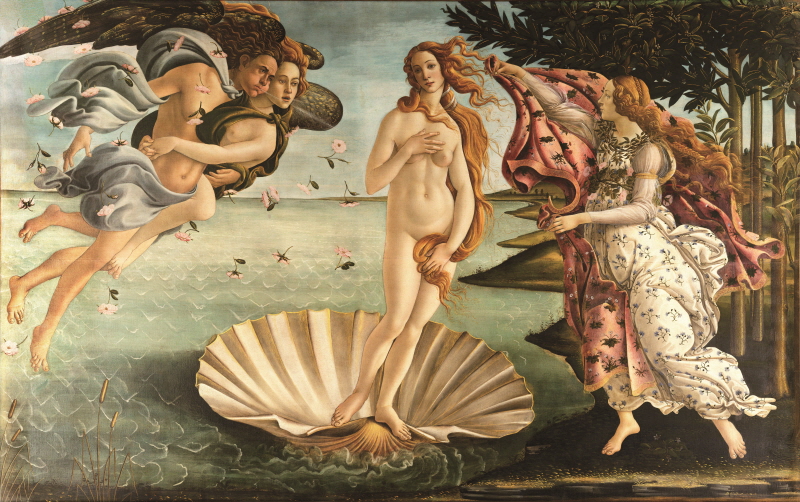 산드로 보티첼리 - The Birth of Venus (비너스의 탄생)
