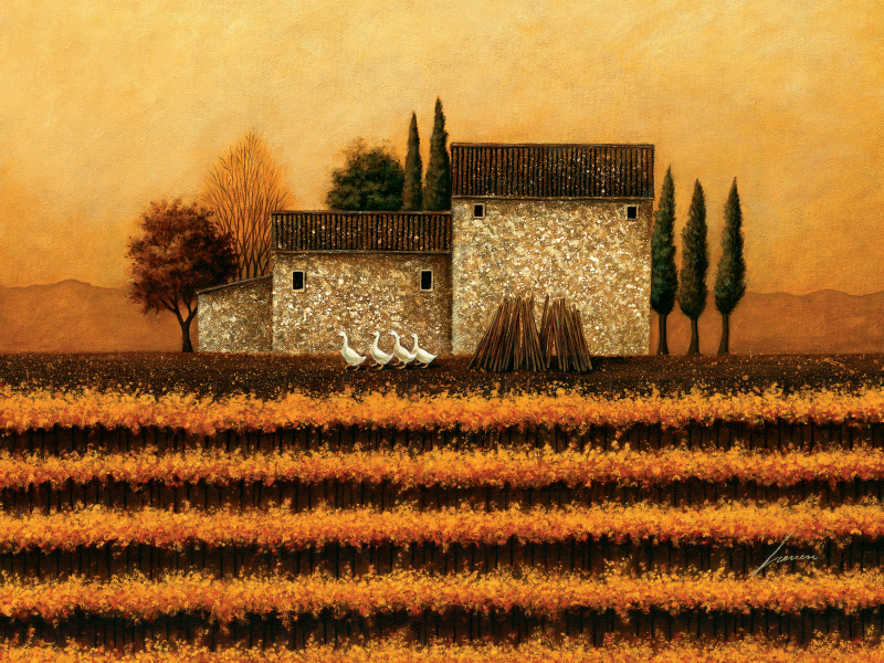 로웰 에레로 - Fall Vineyard