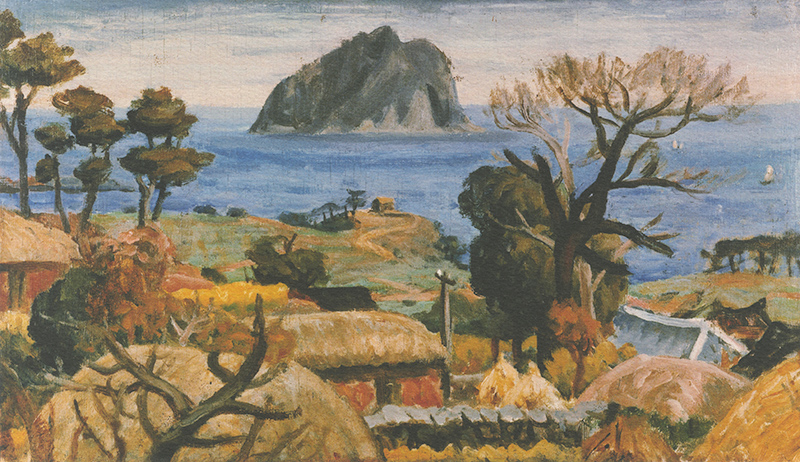 이중섭 - 섶섬이 보이는 풍경