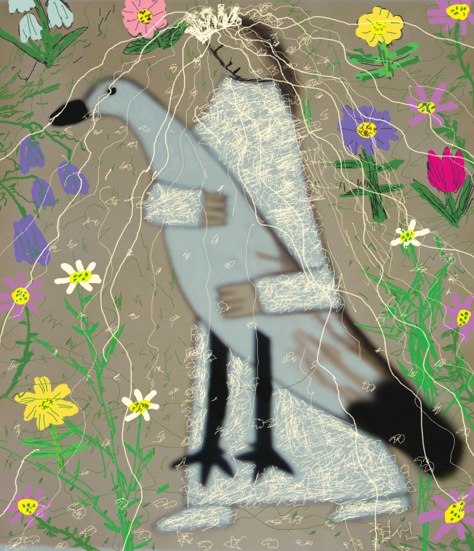 김점선 - 모성, 화려한 신부