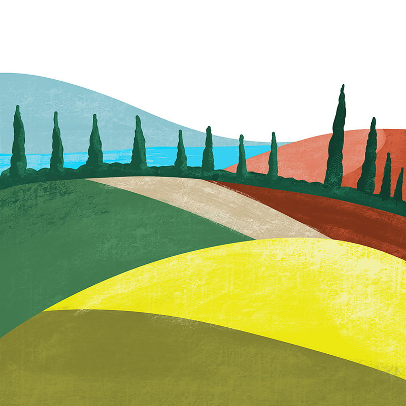 아크틱 프레임 - Illustrated Mediterranean Ⅱ