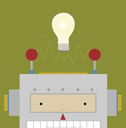 유코 라우 - Peek-a-Boo Robot